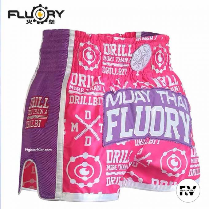 Quần Muay Fluory Special Hồng