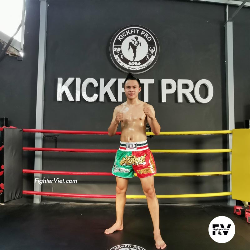 Quần Muay Thái Another Boxer Xanh Đỏ