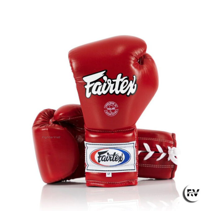 Găng Boxing Pro Training Fairtex BGL7 Mexico Style - Đỏ