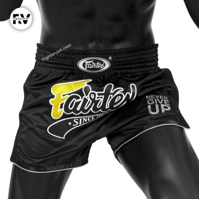 Quần Muay Thai Fairtex - BS1708 Đen