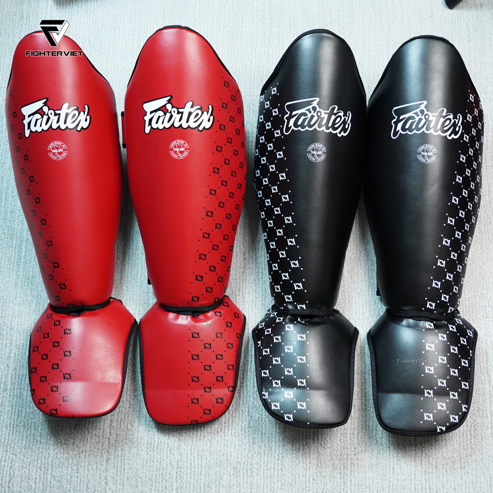 Bảo Hộ Chân Fairtex SP5 Shin Guard - Đỏ