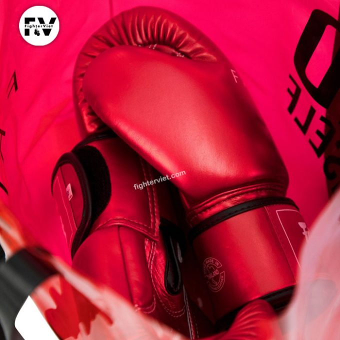 Găng Boxing Fairtex "Metallic" - BGV22 Đỏ