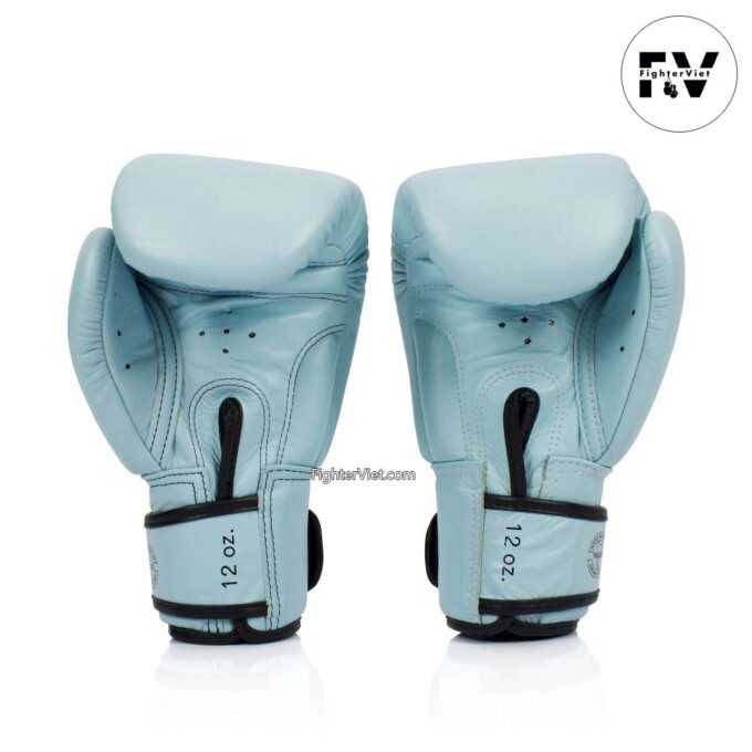 Găng Tay Fairtex Bgv20 Leather Baby Blue Boxing Gloves