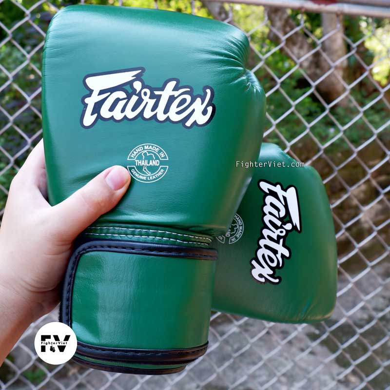 Găng Boxing Fairtex Bgv16 Green Boxing Gloves