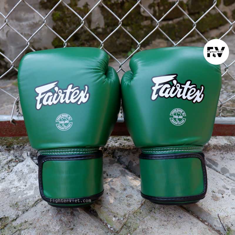 Găng Boxing Fairtex Bgv16 Green Boxing Gloves