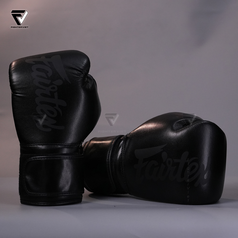 Găng Boxing Fairtex BGV14SB - Solid Black