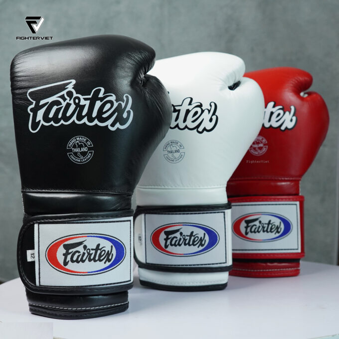 Găng Boxing Fairtex BGV9 Đen - Mexican Style - Hình ảnh 2