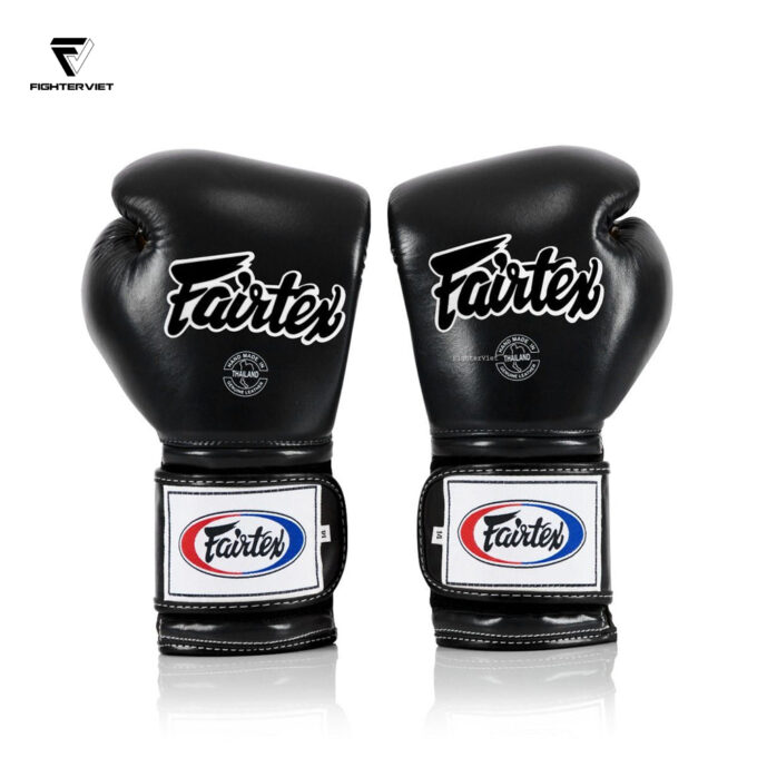 Găng Boxing Fairtex BGV9 Đen - Mexican Style - Hình ảnh 3