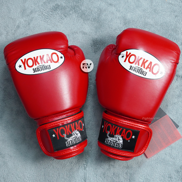 Găng Boxing YOKKAO BYGL-X-2 Matrix - Red