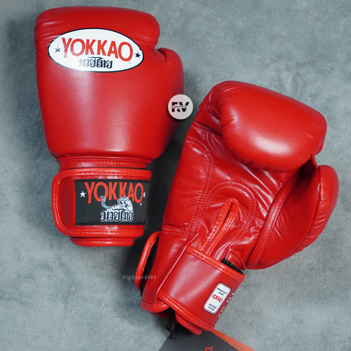 Găng Boxing YOKKAO BYGL-X-2 Matrix - Red