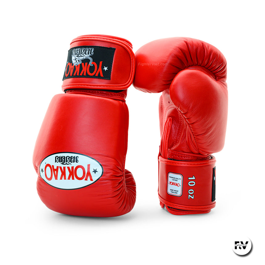 Găng Boxing YOKKAO BYGL-X-2 Matrix - Red