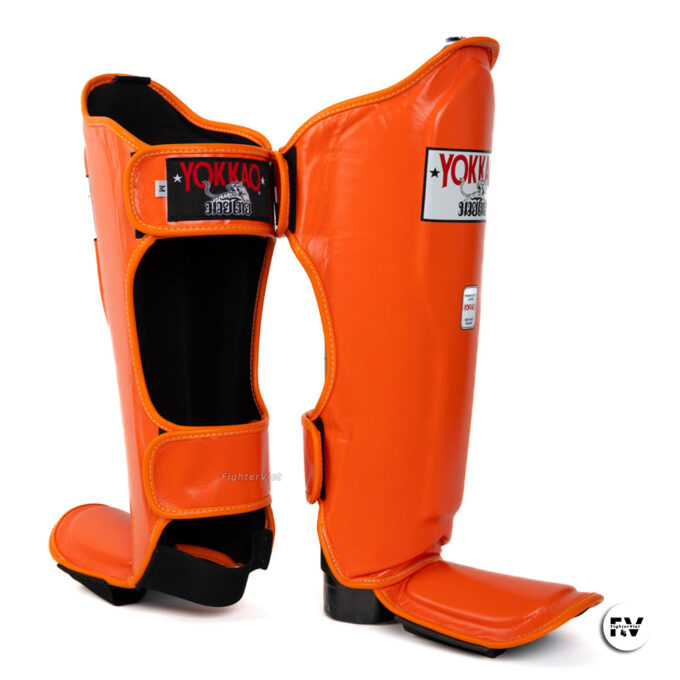 Bảo Hộ Chân YOKKAO Matrix - Shin Guards Màu Cam - Hình ảnh 3