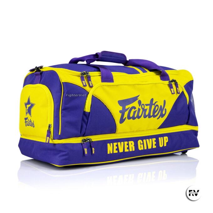 Túi Fairtex BAG2 Fairtex Gym Bag - Vàng Xanh