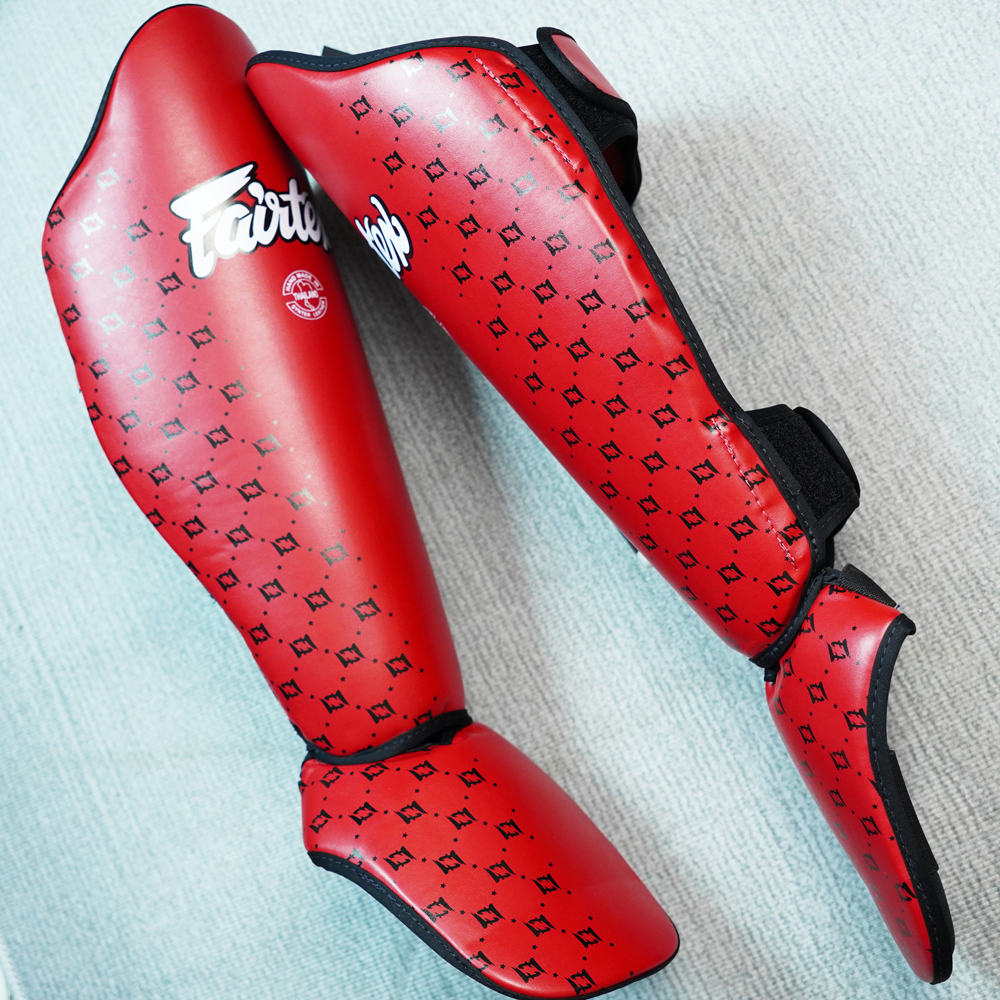 Bảo Hộ Chân Fairtex SP5 Shin Guard - Đỏ