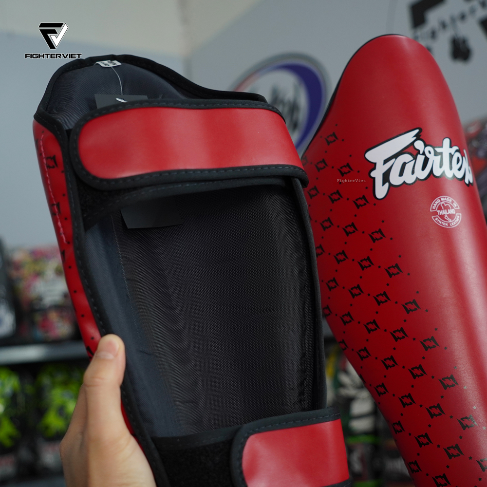 Bảo Hộ Chân Fairtex SP5 Shin Guard - Đỏ