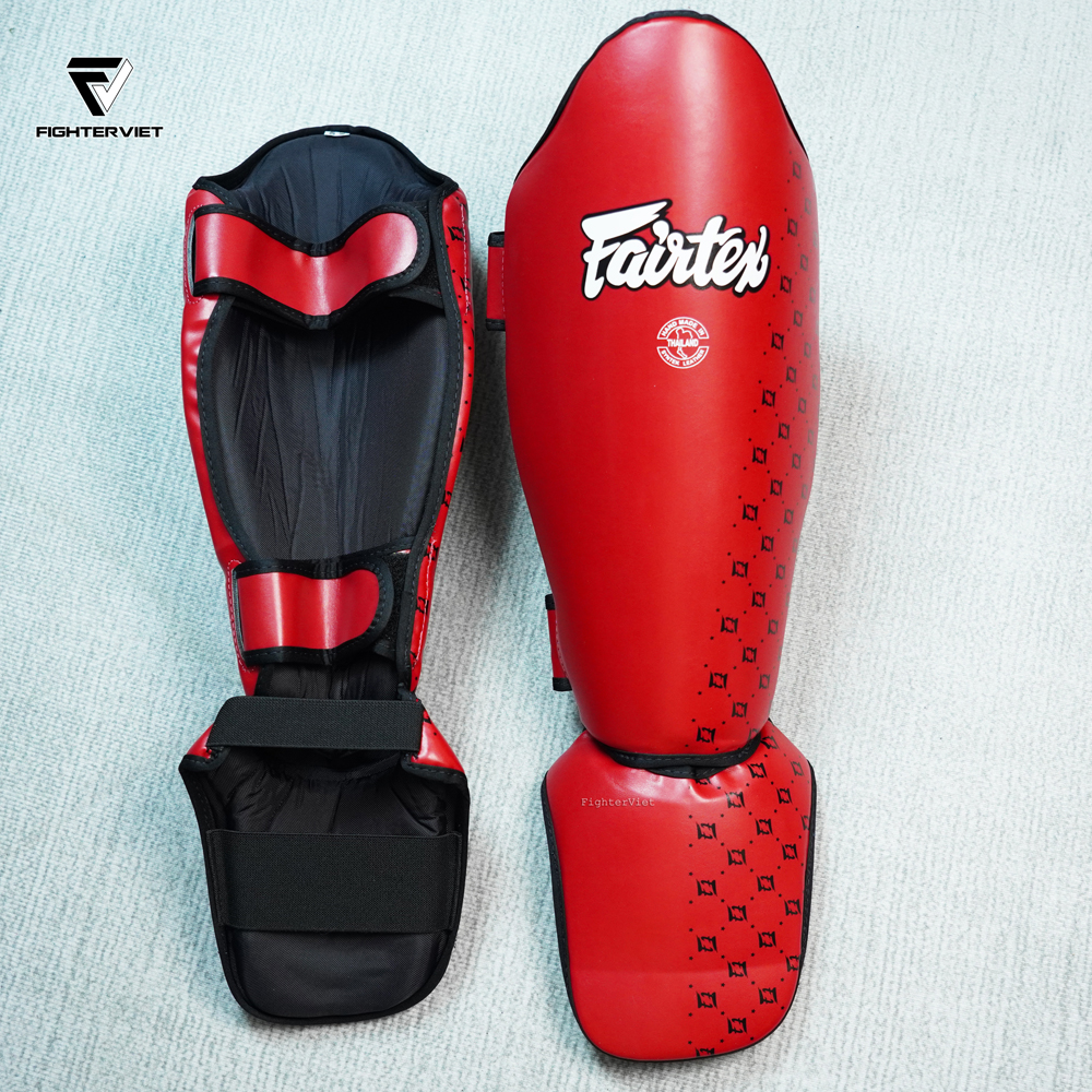 Bảo Hộ Chân Fairtex SP5 Shin Guard - Đỏ