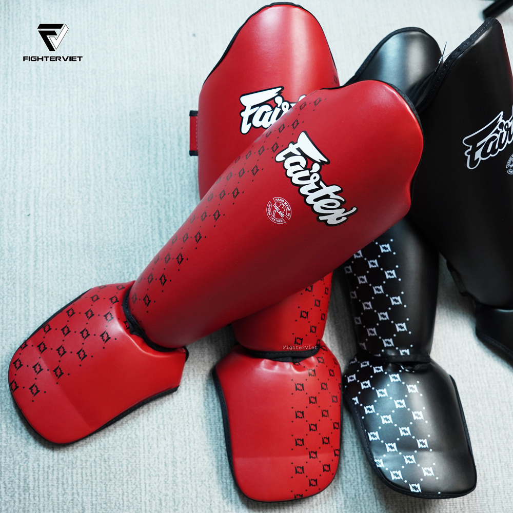 Bảo Hộ Chân Fairtex SP5 Shin Guard - Đỏ