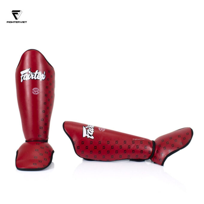 Bảo Hộ Chân Fairtex SP5 Shin Guard - Đỏ