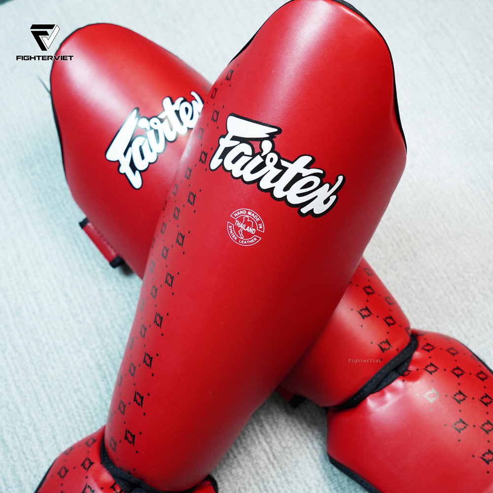 Bảo Hộ Chân Fairtex SP5 Shin Guard - Đỏ