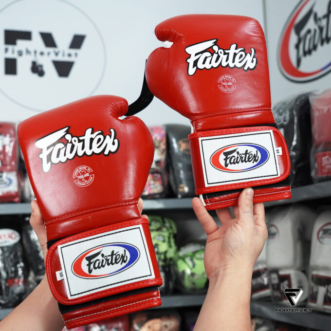 Găng Boxing Fairtex BGV9 Đỏ- Mexico Style - Hình ảnh 4