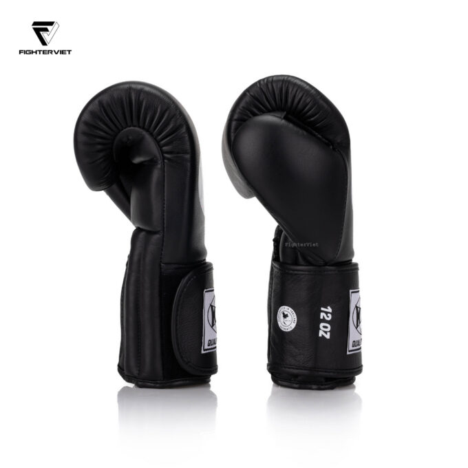 Găng Boxing Windy Proline Leather BGP - Black - Hình ảnh 3