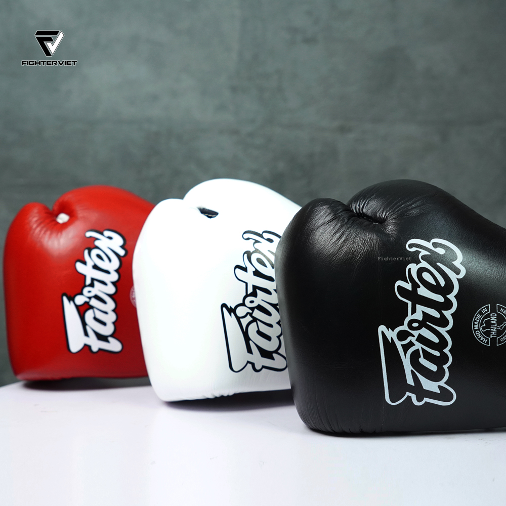 Găng Boxing Fairtex BGV9 Đen - Mexican Style