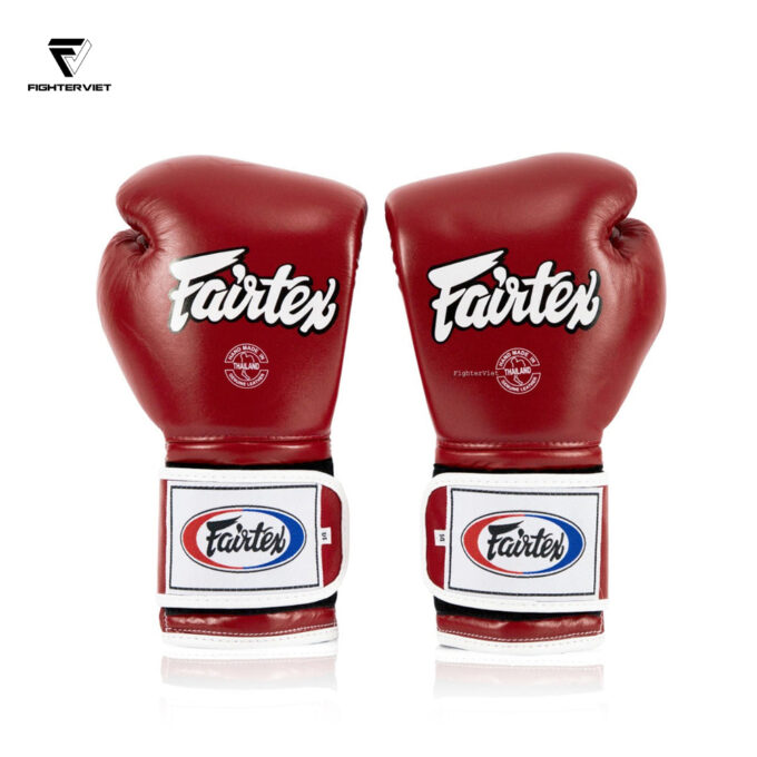 Găng Boxing Fairtex BGV9 Đỏ- Mexico Style