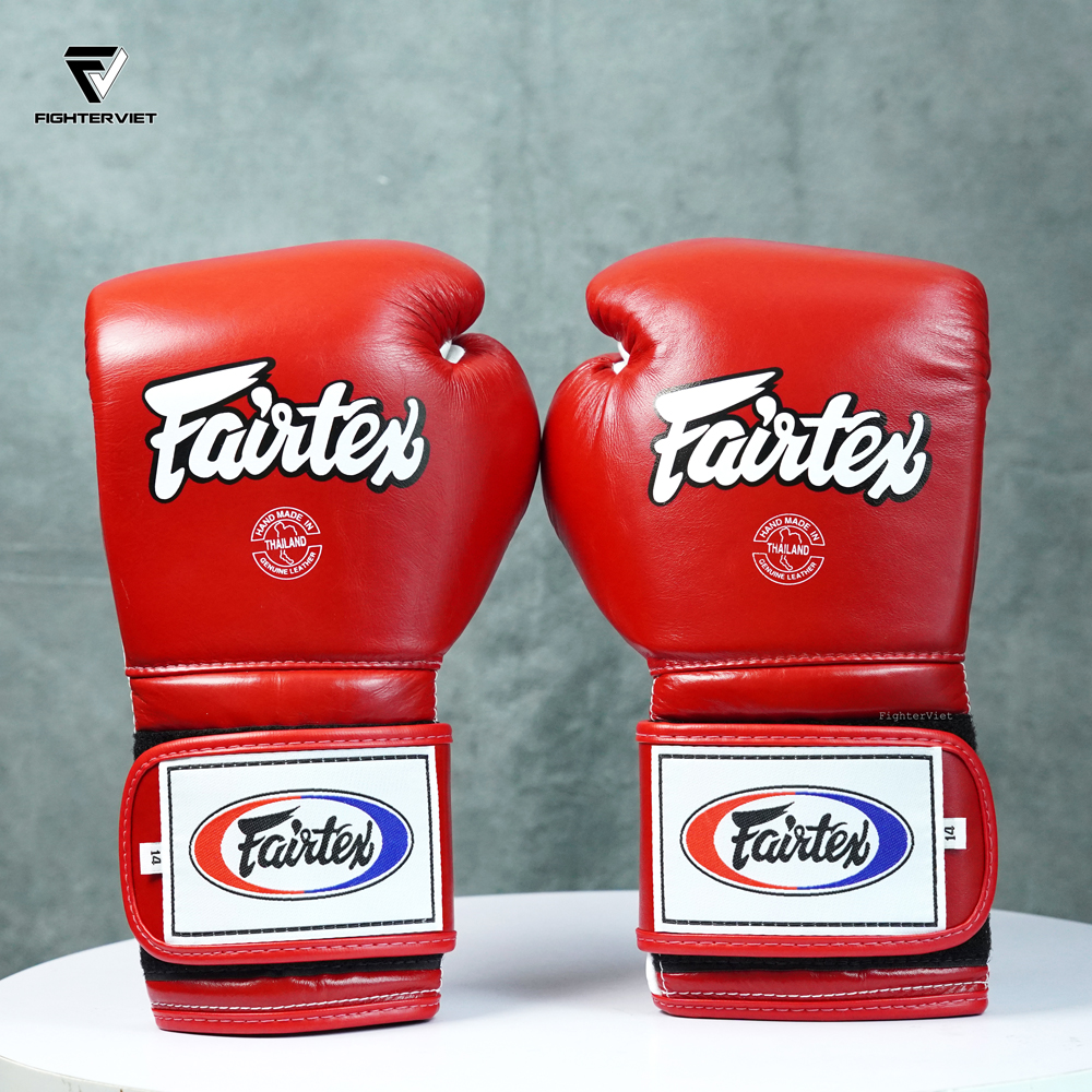 Găng Boxing Fairtex BGV9 Đỏ- Mexico Style