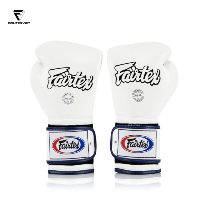 Găng Boxing Fairtex BGV9 - Mexican Style White/Blue - Hình ảnh 3