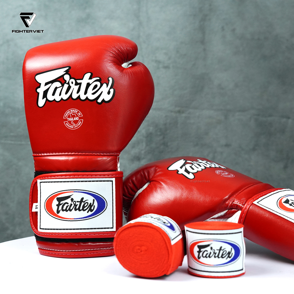 Găng Boxing Fairtex BGV9 Đỏ- Mexico Style