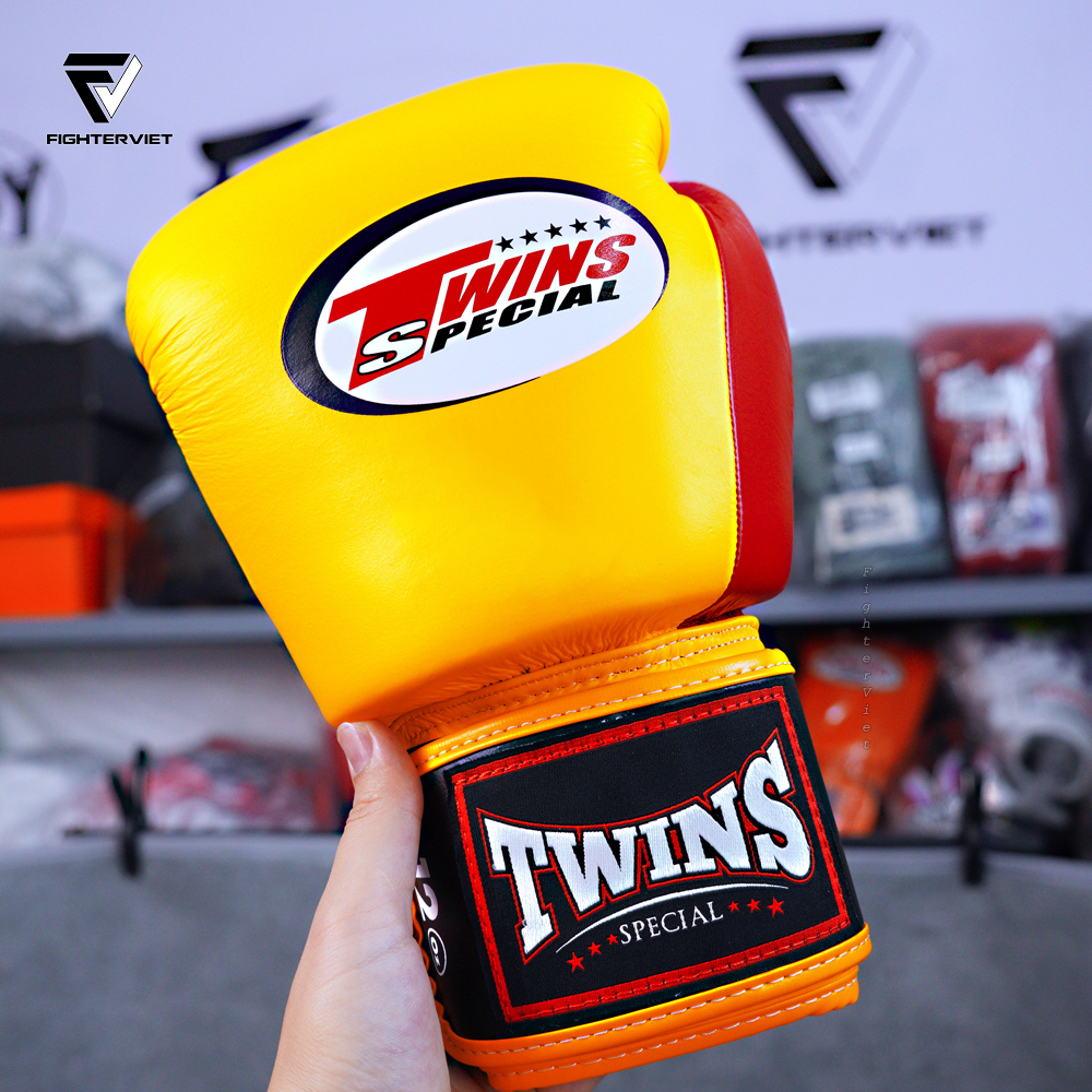 Găng Tay Boxing Twins BGVL3-3T Velcro Gloves