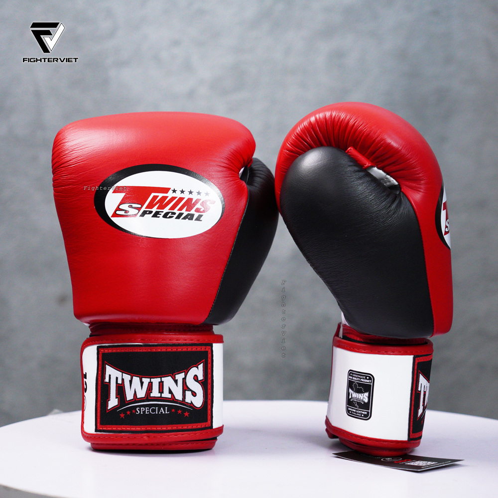 Găng Tay Boxing Twins BGVLA2-3T - AIR FLOW Velcro Gloves