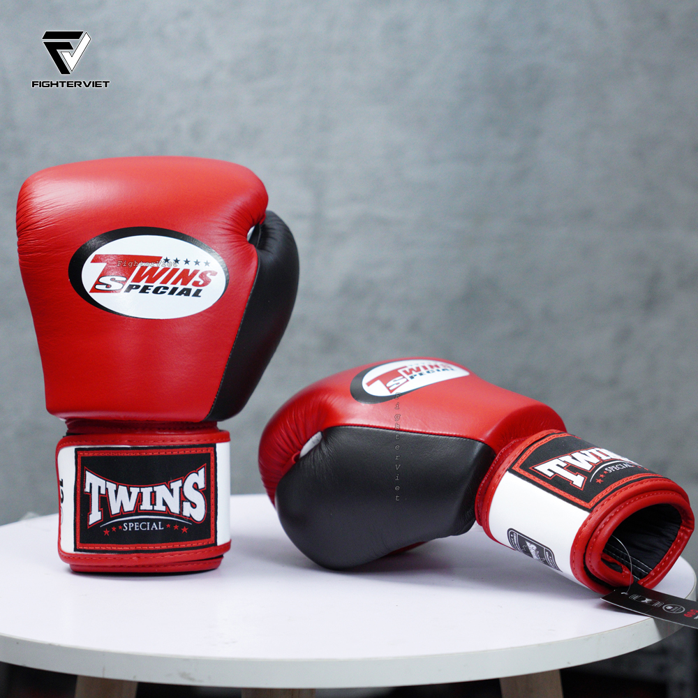 Găng Tay Boxing Twins BGVLA2-3T - AIR FLOW Velcro Gloves