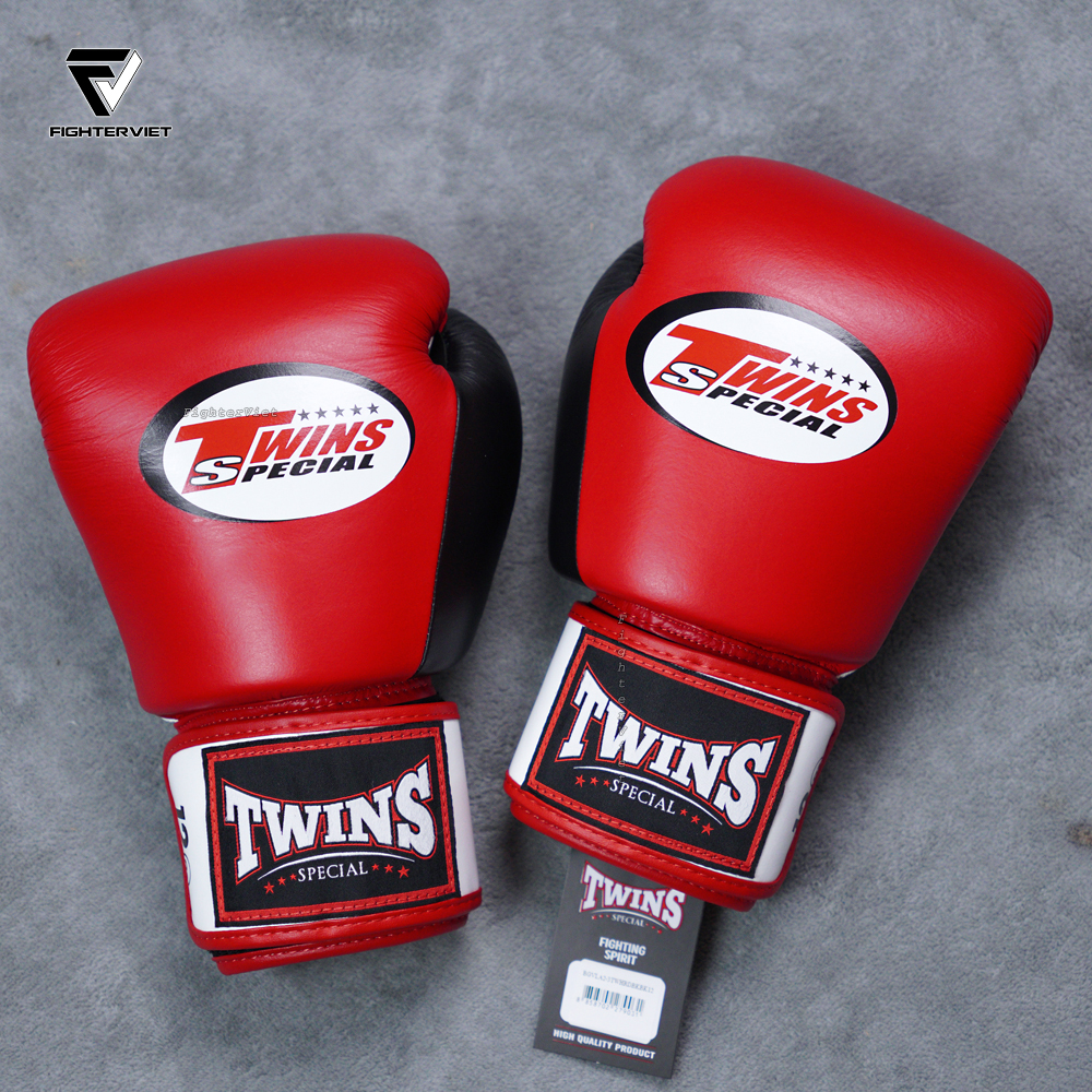 Găng Tay Boxing Twins BGVLA2-3T - AIR FLOW Velcro Gloves