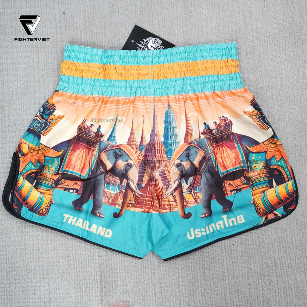 Quần TUFF Muay Thai Boxing Shorts "The Legacy of Thailand"