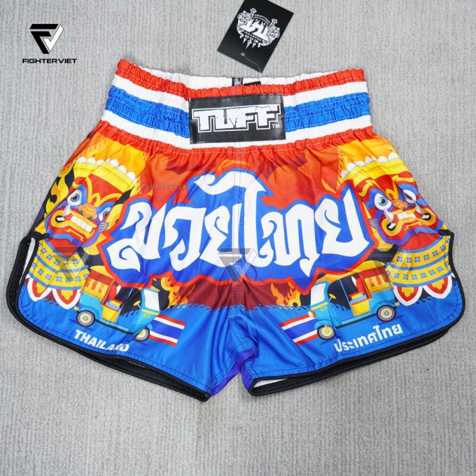 Quần TUFF Muay Thai Boxing Shorts "The Siam in Motion" - Ảnh 2