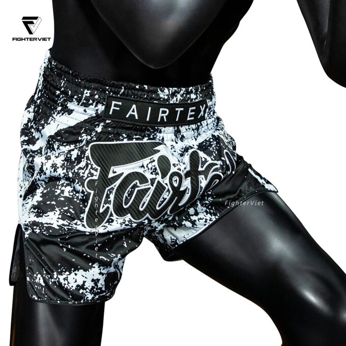 Quần Muay Thai Fairtex - BS1949 Grunge Black - Ảnh 4