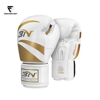 Găng Tay Boxing BN - Gold/White