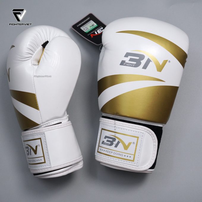 Găng Tay Boxing BN - Gold/White - Ảnh 2
