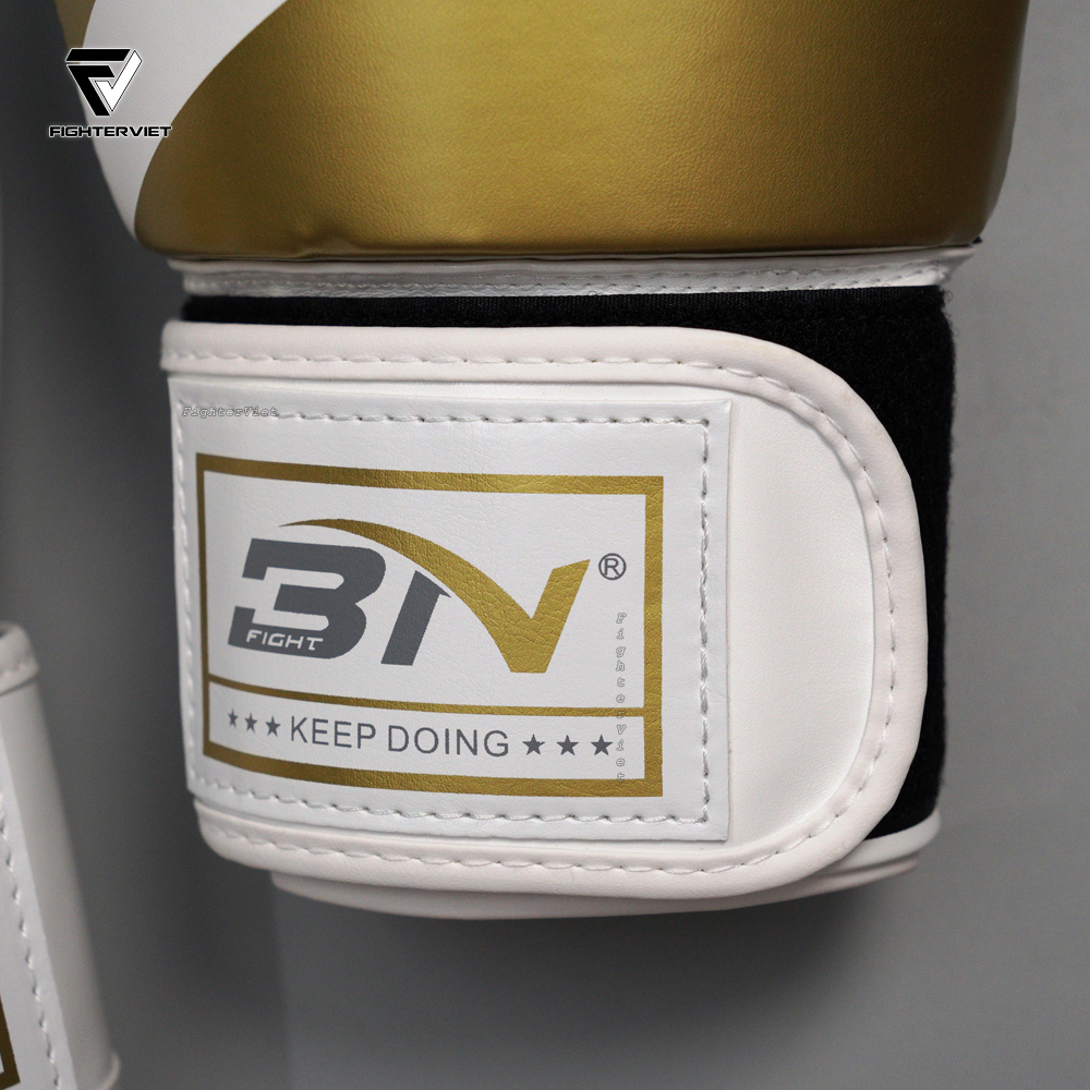 Găng Tay Boxing BN - Gold/White