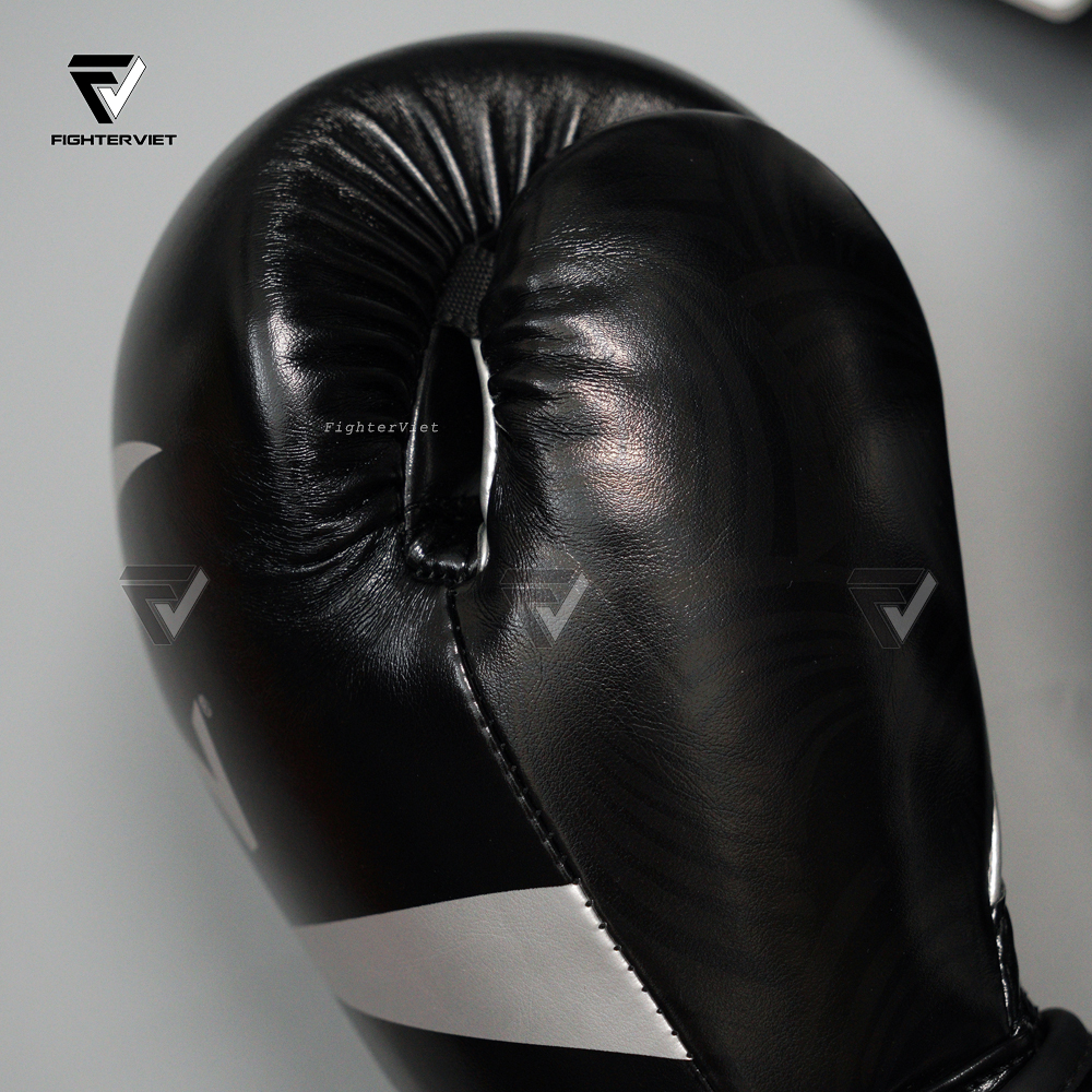 Găng Tay Boxing BN - Grey/Black