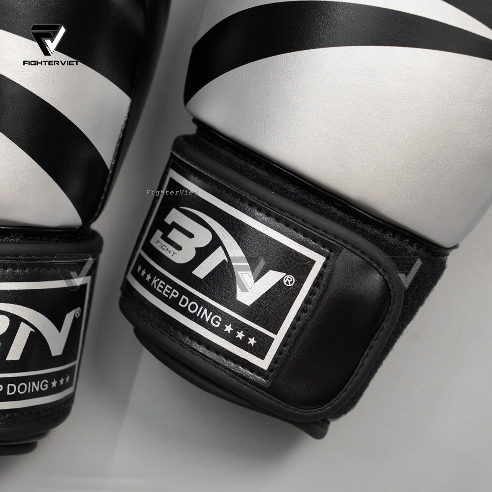 Găng Tay Boxing BN - Grey/Black