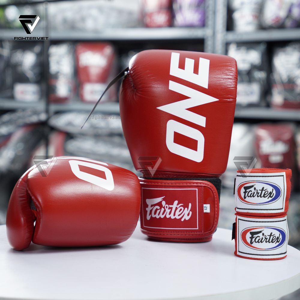 Găng Tay Boxing BGV1 ONE x Fairtex - RED