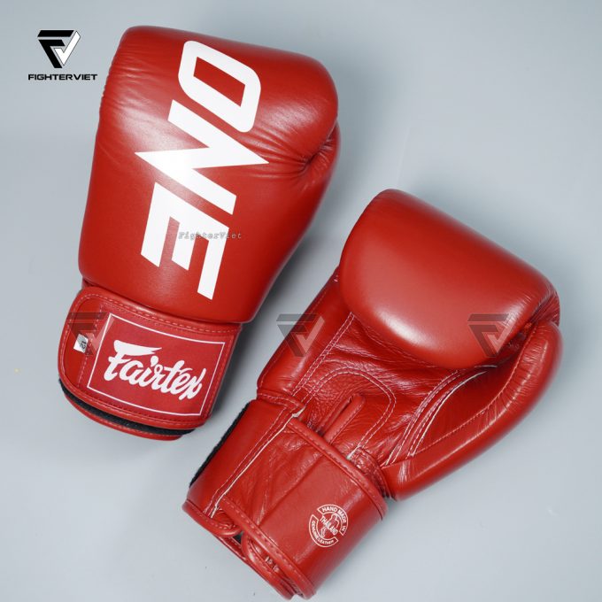 Găng Tay Boxing BGV1 ONE x Fairtex - RED - Ảnh 2