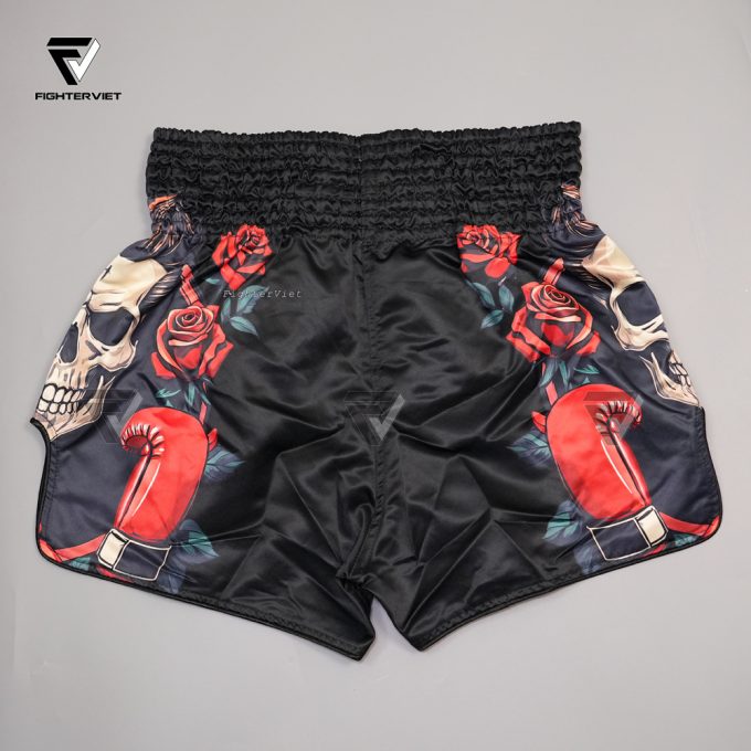 Quần Muay Thai Another Boxer - Black Rose Gloves B20 - Ảnh 4
