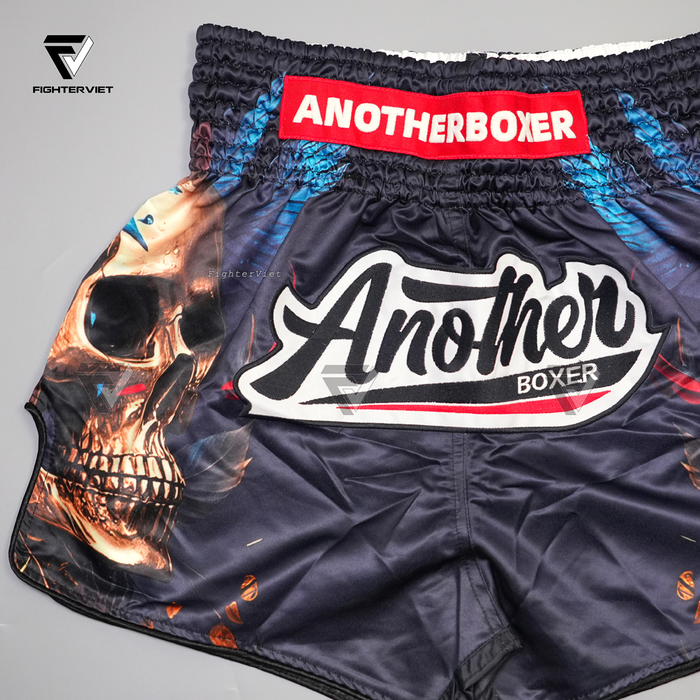 Quần Muay Thai Another Boxer - Blue B25