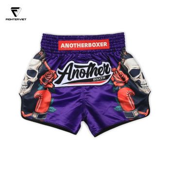 Quần Muay Thai Another Boxer - B18 Purple Rose Gloves