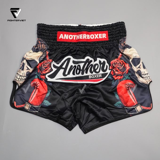 Quần Muay Thai Another Boxer - Black Rose Gloves B20 - Ảnh 2