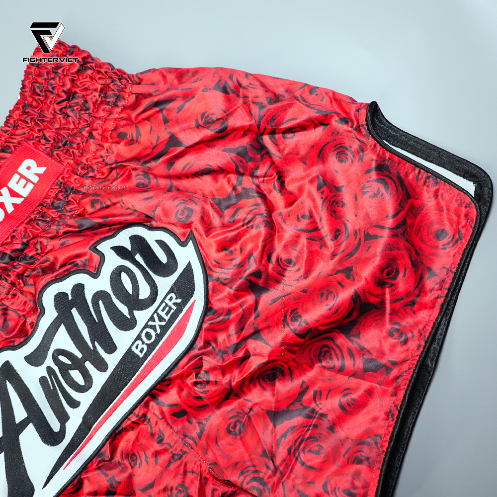 Quần Muay Thai Another - ROSE RED