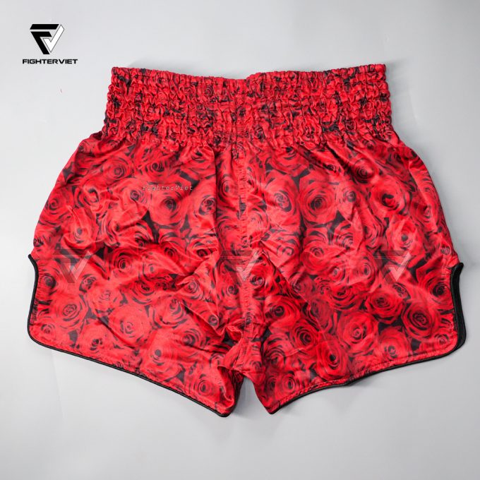 Quần Muay Thai Another - ROSE RED - Ảnh 4
